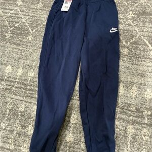 Nike Kids Navy Blue Joggers